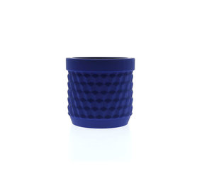 Living by Colors Living by colors - silicone bloempot potts - dark blue Living by Colors Living by colors - silicone bloempot potts - dark blue