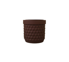 Living by Colors Living by colors - silicone bloempot potts - brown Living by Colors Living by colors - silicone bloempot potts - brown