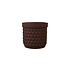 Living by colors - silicone bloempot potts - brown Living by colors - silicone bloempot potts - brown