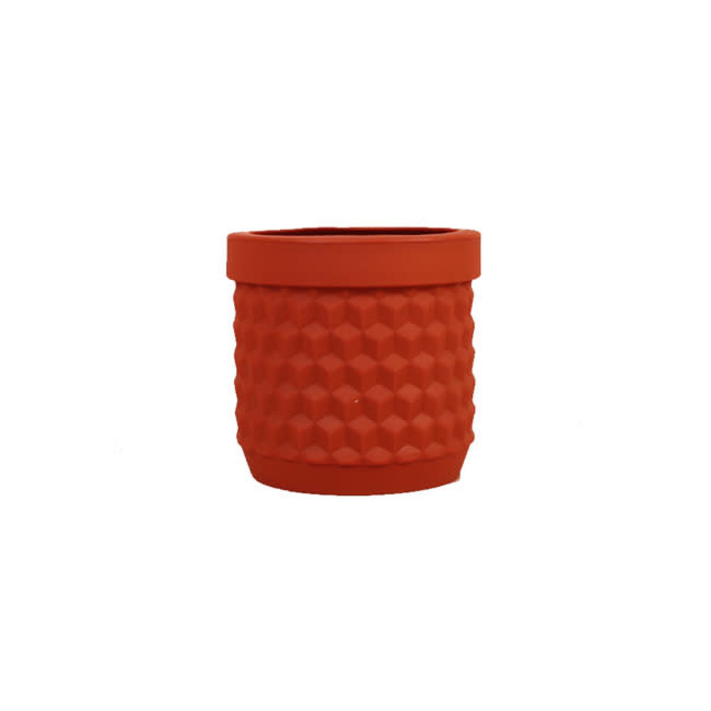Living by Colors Living by colors - silicone bloempot potts - rusty Living by Colors Living by colors - silicone bloempot potts - rusty
