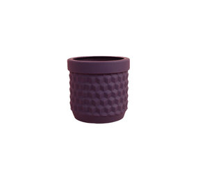 Living by Colors Living by colors - silicone bloempot potts - deep purple Living by Colors Living by colors - silicone bloempot potts - deep purple