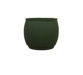 Living by Colors Living by colors - silicone bloempot chubby - forest green Living by Colors Living by colors - silicone bloempot chubby - forest green
