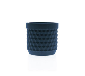 Living by Colors Living by colors - silicone bloempot potts - navy blue