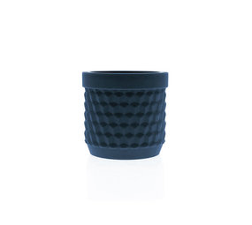 Living by Colors Living by colors - silicone bloempot potts - navy blue Living by Colors Living by colors - silicone bloempot potts - navy blue