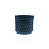 Living by colors - silicone bloempot potts - navy blue Living by colors - silicone bloempot potts - navy blue