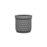 Living by Colors Living by colors - silicone bloempot potts - dark grey