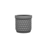 Living by Colors Living by colors - silicone bloempot potts - dark grey