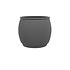 Living by colors - silicone bloempot chubby - dark grey Living by colors - silicone bloempot chubby - dark grey