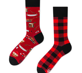 Many mornings Many mornings - sokken - lumberjack life