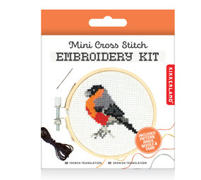 Kikkerland Kikkerland - borduur kit - bird Kikkerland Kikkerland - borduur kit - bird