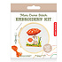 Kikkerland - borduur kit - mushroom Kikkerland - borduur kit - mushroom