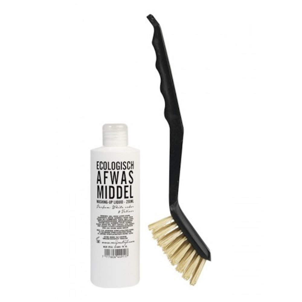 Mijn stijl Mijn stijl - afwasborstel (95% gerecycled) - zwart