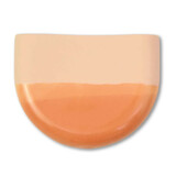 Studio Harm en Elke Studio Harm en Elke - dip wall vase half round - orange 054