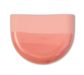 Studio Harm en Elke Studio Harm en Elke - dip wall vase half round - red 059 Studio Harm en Elke Studio Harm en Elke - dip wall vase half round - red 059