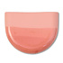 Studio Harm en Elke - dip wall vase half round - red 059 Studio Harm en Elke - dip wall vase half round - red 059