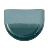 Studio Harm en Elke Studio Harm en Elke - dip wall vase half round - ocean 062