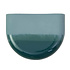 Studio Harm en Elke - dip wall vase half round - ocean 062 Studio Harm en Elke - dip wall vase half round - ocean 062