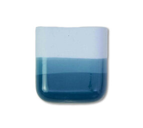 Studio Harm en Elke Studio Harm en Elke - dip wall vase short - blue 065