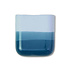 Studio Harm en Elke - dip wall vase short - blue 065