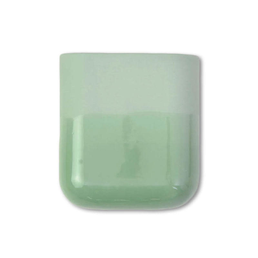 Studio Harm en Elke Studio Harm en Elke - dip wall vase short - green 071