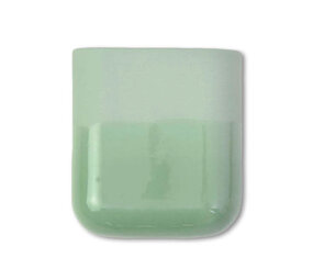 Studio Harm en Elke Studio Harm en Elke - dip wall vase short - green 071