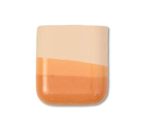 Studio Harm en Elke Studio Harm en Elke - dip wall vase short - orange 054 Studio Harm en Elke Studio Harm en Elke - dip wall vase short - orange 054