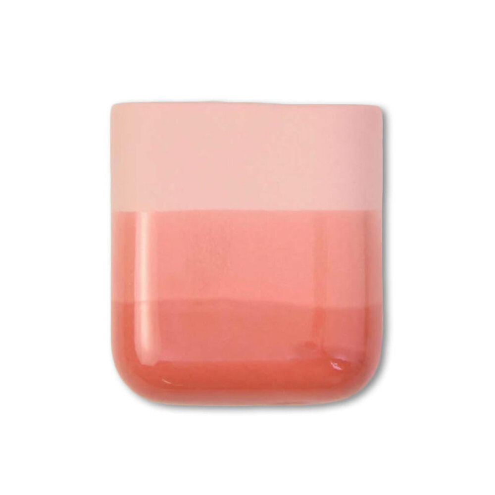 Studio Harm en Elke Studio Harm en Elke - dip wall vase short - red 059 Studio Harm en Elke Studio Harm en Elke - dip wall vase short - red 059