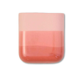 Studio Harm en Elke Studio Harm en Elke - dip wall vase short - red 059