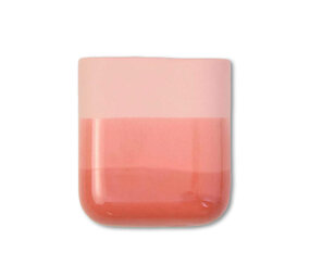 Studio Harm en Elke Studio Harm en Elke - dip wall vase short - red 059 Studio Harm en Elke Studio Harm en Elke - dip wall vase short - red 059