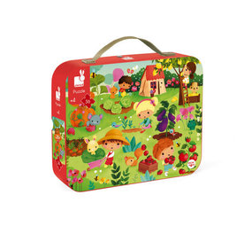 Janod Janod - puzzelkoffer - tuin Janod Janod - puzzelkoffer - tuin
