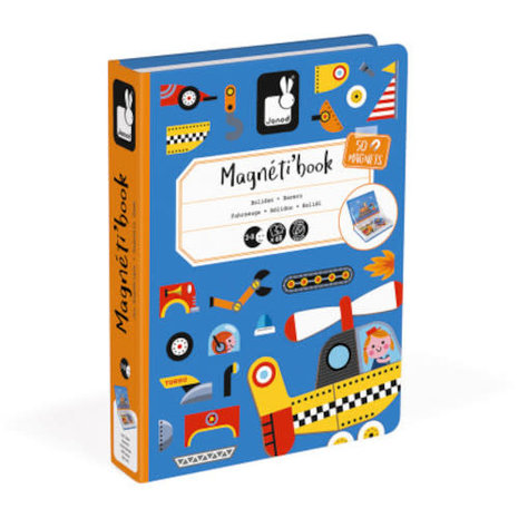 Janod Janod - magnetibook - racers Janod Janod - magnetibook - racers