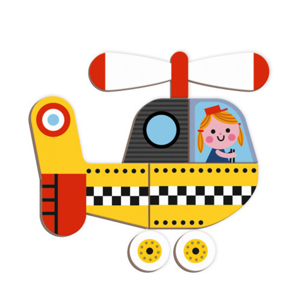 Janod Janod - magnetibook - racers Janod Janod - magnetibook - racers