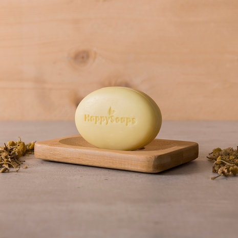 HappySoaps Happysoaps - gezichtsreiniger - kamille - 70 gram HappySoaps Happysoaps - gezichtsreiniger - kamille - 70 gram