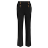 King Louie King Louie - lara sailor pants broadway - black King Louie King Louie - lara sailor pants broadway - black