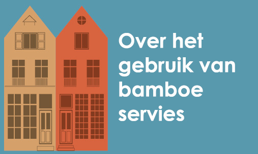 Over het gebruik van bamboe servies
