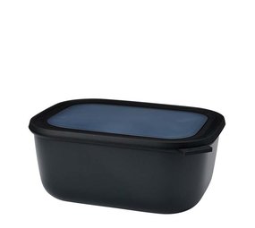 Mepal Mepal - multikom cirqula rechthoekig 3000 ml - nordic black Mepal Mepal - multikom cirqula rechthoekig 3000 ml - nordic black