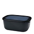 Mepal - multikom cirqula rechthoekig 3000 ml - nordic black