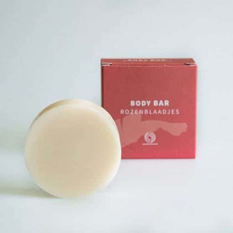 Shampoo bars SB - body bar - rozenblaadjes Shampoo bars SB - body bar - rozenblaadjes