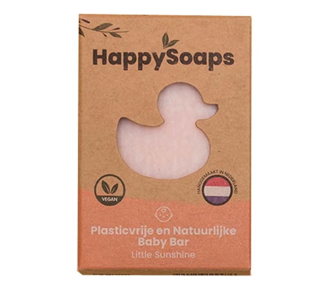 HappySoaps Happysoaps - baby shampoo & body wash bar - little sunshine