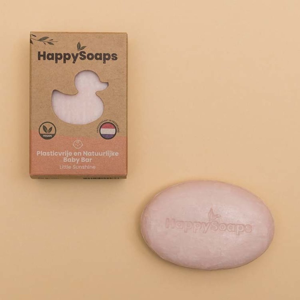 HappySoaps Happysoaps - baby shampoo & body wash bar - little sunshine