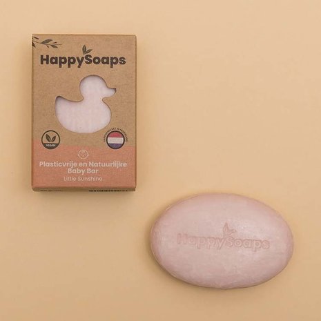 HappySoaps Happysoaps - baby shampoo & body wash bar - little sunshine
