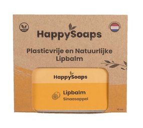 HappySoaps Happysoaps - natuurlijke lipbalm - sinaasappel HappySoaps Happysoaps - natuurlijke lipbalm - sinaasappel