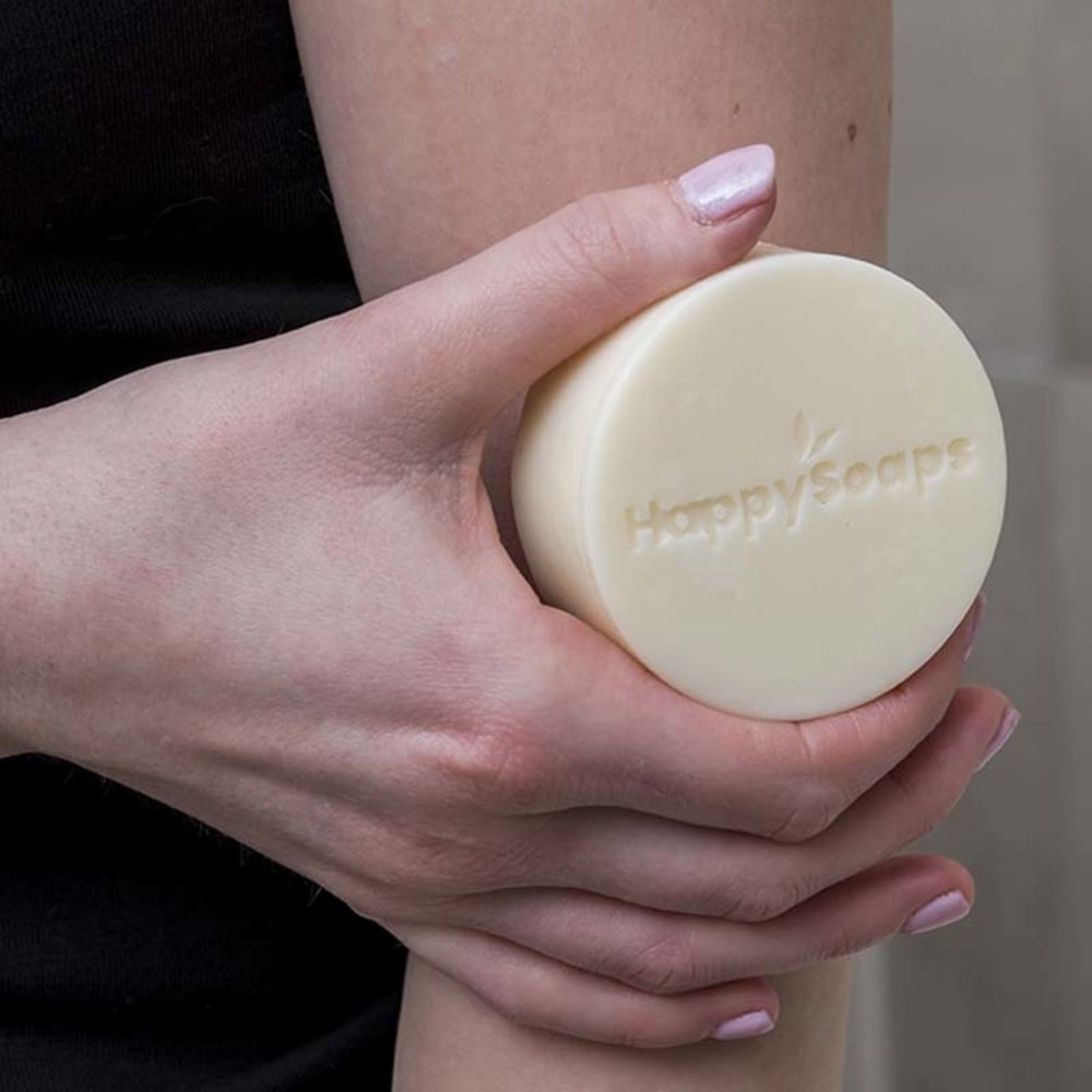 HappySoaps Happysoaps - body lotion bar - aloe you vera much HappySoaps Happysoaps - body lotion bar - aloe you vera much