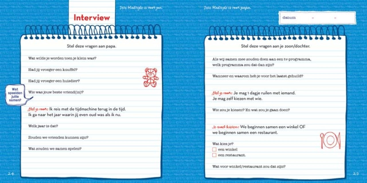 Gezinnig Gezinnig - duo klets papa Gezinnig Gezinnig - duo klets papa