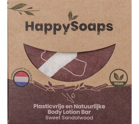 HappySoaps Happysoaps - body lotion bar - sweet sandalwood