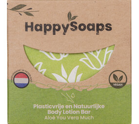 HappySoaps Happysoaps - body lotion bar - aloe you vera much