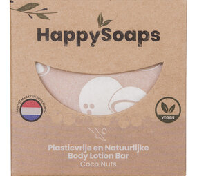 HappySoaps Happysoaps - body lotion bar - coconuts