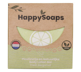 HappySoaps Happysoaps - body lotion bar - fresh bergamot HappySoaps Happysoaps - body lotion bar - fresh bergamot