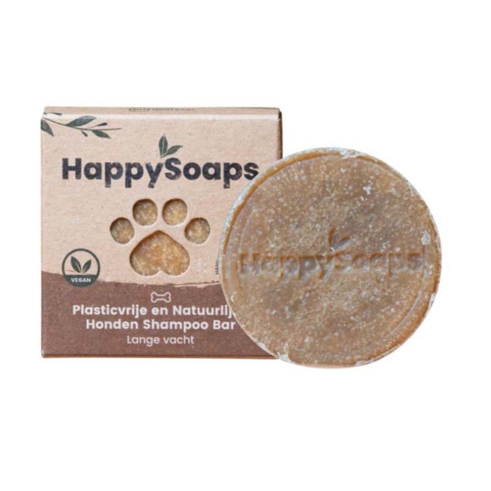 HappySoaps Happysoaps - shampoo bar - hond lange vacht (70g) HappySoaps Happysoaps - shampoo bar - hond lange vacht (70g)