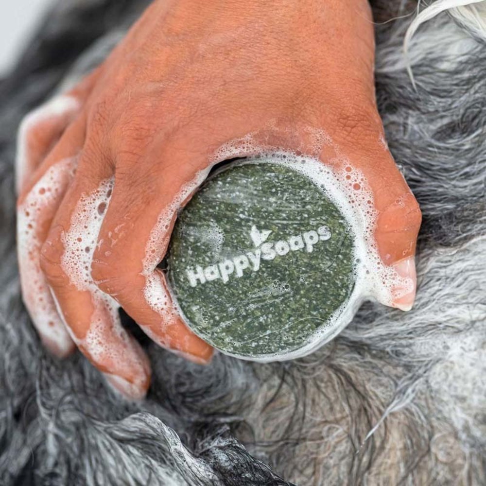 HappySoaps Happysoaps - shampoo bar - hond universeel (70g)